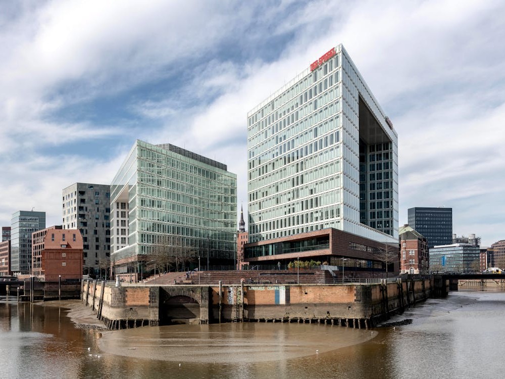 Sauberes Gewerbegebäude