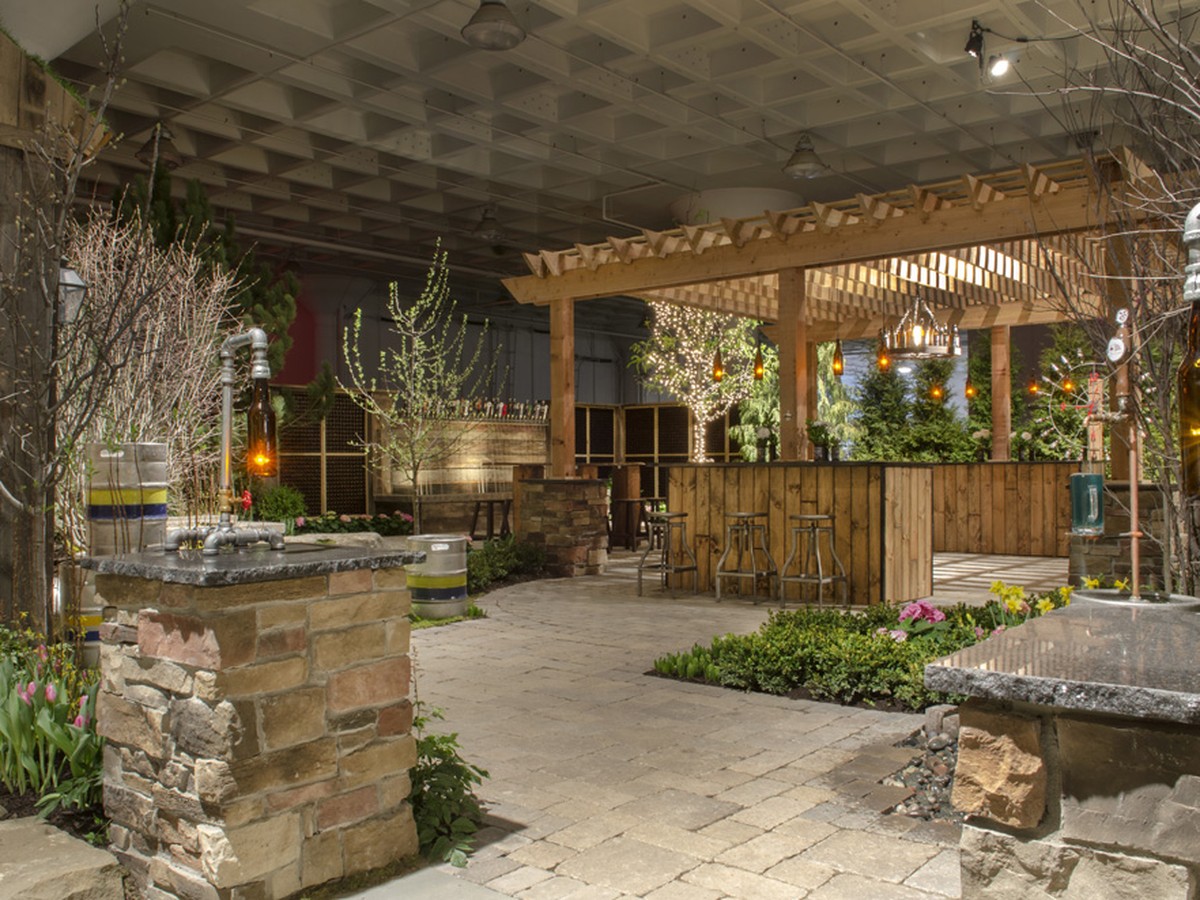 Sauberer Außenbereich